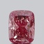2.05 Ct. Fancy Vivid  Pink Cushion Lab Grown Diamond