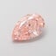 0.98 Ct. Fancy Vivid Pink Pear Lab Grown Diamond