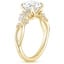 18K Yellow Gold Summer Blossom Diamond Ring (1/4 ct. tw.), smallside view