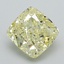 1.43 Ct. Fancy Yellow Cushion Lab Grown Diamond