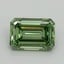 1.45 Ct. Fancy Vivid Green Emerald Lab Grown Diamond
