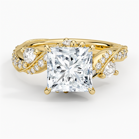 Grand Camellia Diamond Ring