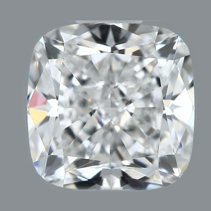 Cushion diamond — real photo