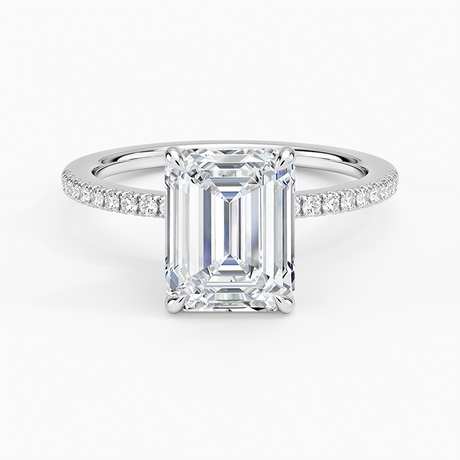 Classic Hidden Halo Diamond Setting