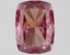 2.00 Ct. Fancy Vivid Pink Cushion Lab Grown Diamond