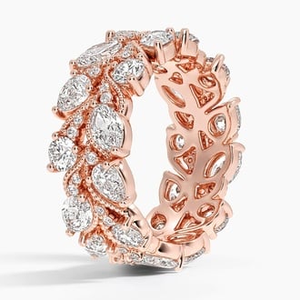 Camellia Eternity Diamond Ring