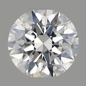Round diamond — real photo