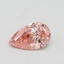 0.50 Ct. Fancy Vivid Pink Pear Lab Grown Diamond