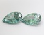 15.09 Ct. Fancy Vivid Green Pear Lab Grown Diamond