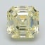 1.67 Ct. Fancy Intense Yellow Asscher Lab Grown Diamond