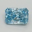 2.07 Ct. Fancy Vivid Blue Radiant Lab Grown Diamond
