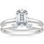 Platinum North Star Ring with Wren Diamond Open Ring