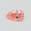 0.31 Ct. Fancy Vivid Pink Pear Lab Grown Diamond