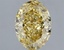 2.59 Ct. Fancy Intense Yellow Oval Lab Grown Diamond