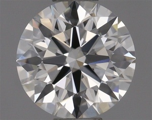 Round diamond — real photo