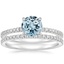 18KW Aquamarine Luxe Viviana Diamond Bridal Set (1/2 ct. tw.), smalltop view
