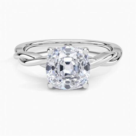 Twisted Vine Engagement Ring - Solitaire
