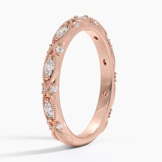 Celestia Milgrain Diamond Ring (1/3 ct. tw.)