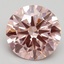 3.20 Ct. Fancy Intense Pink Round Lab Grown Diamond