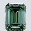 5.34 Ct. Fancy Vivid Green Emerald Lab Grown Diamond