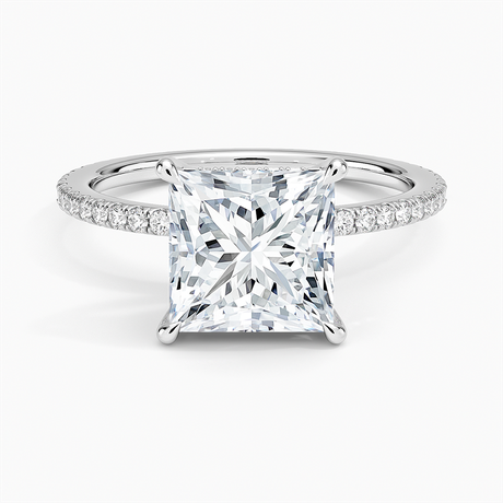 Perfect Fit Hidden Halo Eternity Diamond Ring