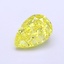 1.06 Ct. Fancy Intense  Yellow Pear Lab Grown Diamond