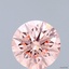 2.02 Ct. Fancy Vivid Pink Round Lab Grown Diamond