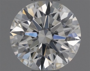 Round diamond — real photo