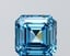 1.54 Ct. Fancy Vivid  Blue Asscher Lab Grown Diamond