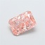 2.23 Ct. Fancy Vivid  Pink Radiant Lab Grown Diamond