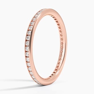Tabitha Channel Set Eternity Lab Diamond Ring (1/3 ct. tw.)