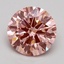 1.78 Ct. Fancy Intense Pink Round Lab Grown Diamond