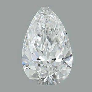 Pear diamond — real photo