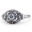 Retro Diamond Vintage Ring