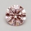 0.50 Ct. Fancy Intense Pink Round Lab Grown Diamond
