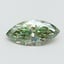 1.21 Ct. Fancy Vivid Green Marquise Lab Grown Diamond