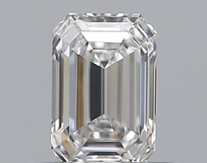 Emerald diamond — real photo