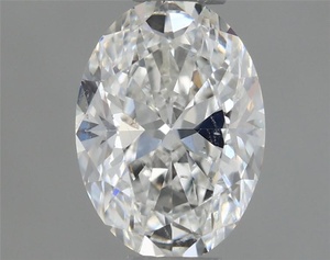 Oval diamond — real photo
