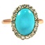 Edwardian Turquoise Vintage Ring