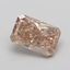 1.04 Ct. Light  Brown Radiant Lab Grown Diamond