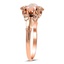 The Calella Ring, smalltop view on a hand