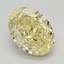 2.34 Ct. Fancy Intense Yellow Oval Lab Grown Diamond