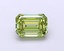 1.10 Ct. Fancy Vivid  Green Emerald Lab Grown Diamond