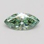 1.04 Ct. Fancy Vivid Green Marquise Lab Grown Diamond