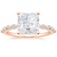 14K Rose Gold Marseille Half Coverage Diamond Ring (1/4 ct. tw.), smalltop view