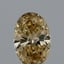 0.33 Ct. Fancy Yellow Oval Lab Grown Diamond