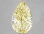 3.05 Ct. Fancy Vivid Yellow Pear Lab Grown Diamond