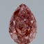 2.40 Ct. Fancy Vivid Brown Pink Pear Lab Grown Diamond