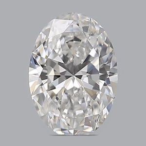 Oval diamond — real photo