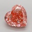 5.60 Ct. Fancy Vivid Pink Heart Lab Grown Diamond